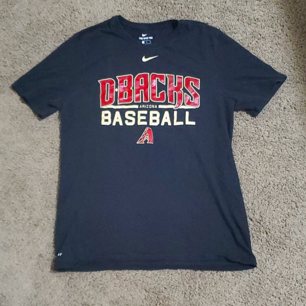 Nike Dri Fit Arizona Diamond Backs Baseball T Shirt